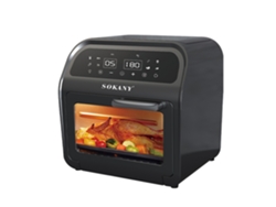 Horno Freidora De Aire Con 16 Litros De Capacidad. Panel Digital Táctil, 2500w De Potencia.