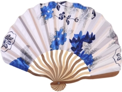 Juego de 2 abanicos plegables, estilo japonés, coloridos, pequeño abanico decorativo, regalo elegante para mujeres, GOKOCO