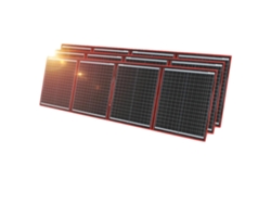 Kit de panel solar flexible, portátil y plegable, 450W.