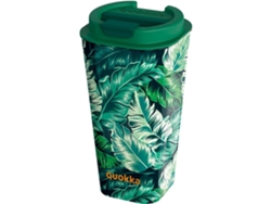 QUOKKA Vaso Cafe Doble Pared Pp Jungle 450 Ml