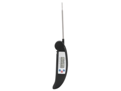 Termómetro digital para barbacoa con pantalla LCD impermeable y plegable.
