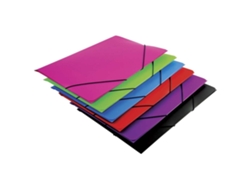 Carpeta Prolipopileno Colores Tamaño Folio Gomas Solapas MARIOLA