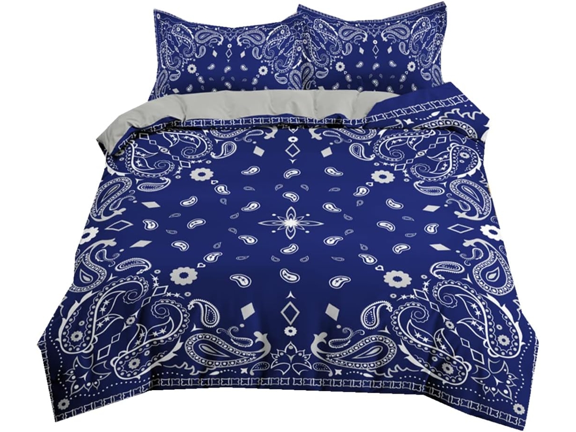 Juego Funda Nórdica Ropa Cama Almohada Juego 135x200 Cm 135 X 200 50 75 220 240