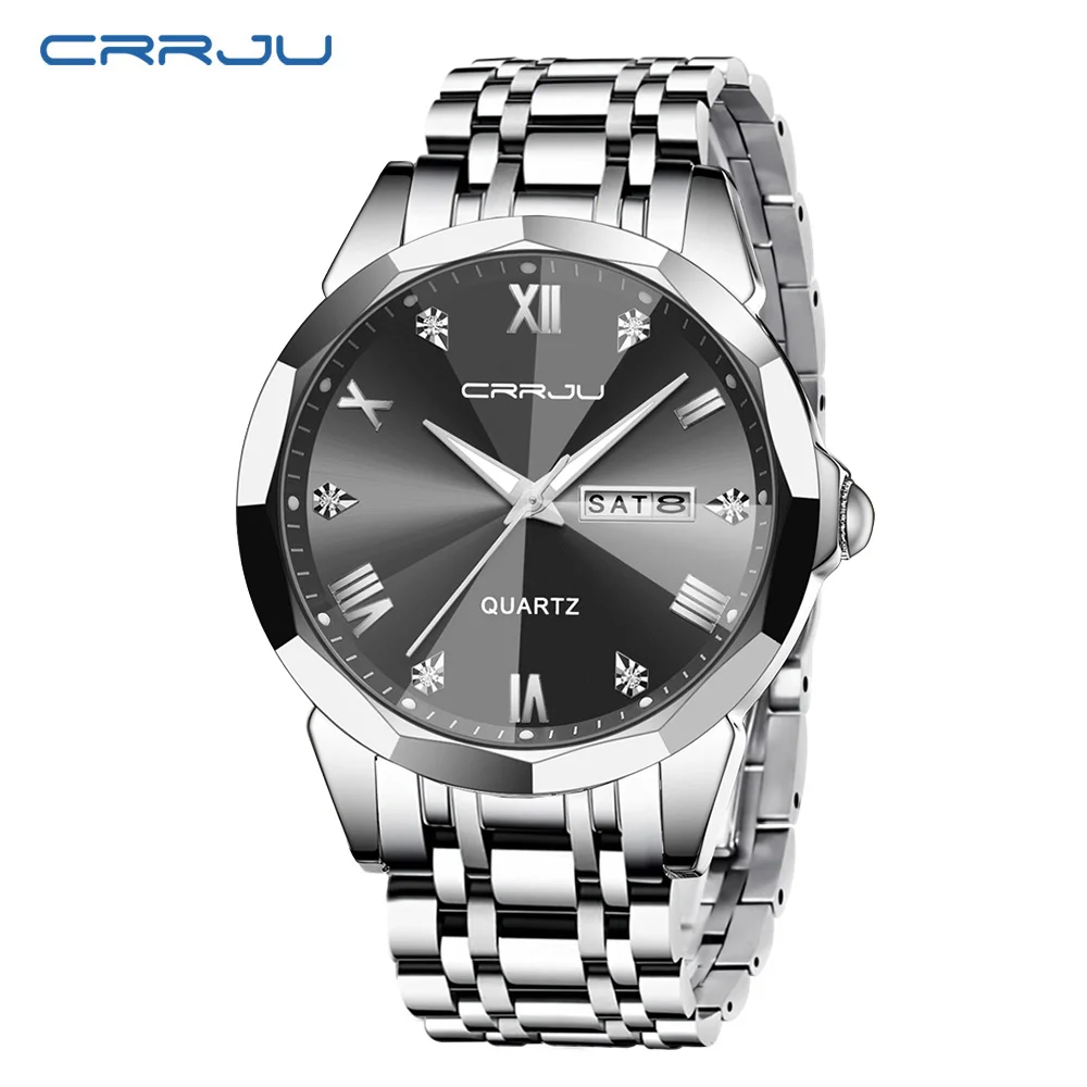 Relojes De Negocios Para Hombre, Luminosos Y Resistentes Al Agua.
