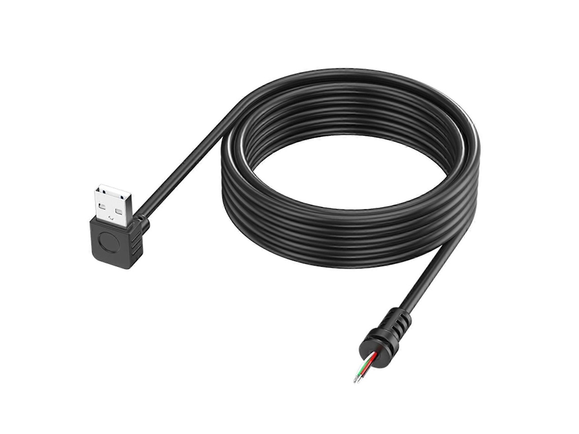 Cable USB 2.0 a 4 pines LALAMOLI con cable desnudo, conector macho para alimentación y datos