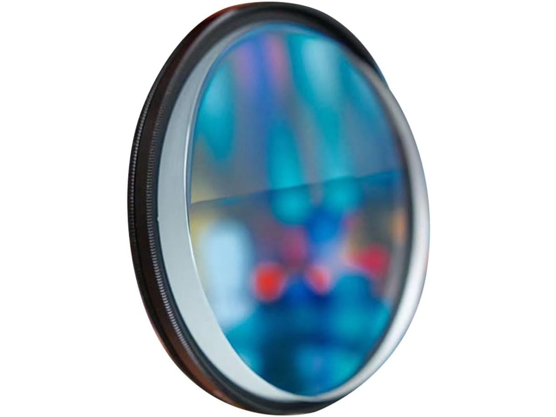 Filtro De Cristal De 58 Mm Con Efectos Especiales Para Cámara, Desenfoque De Movimiento Uv, Construcción Negra.