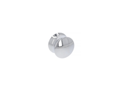 Pomo Para Mueble Diámetro 30mm En Zamac Cromado Pulido Lote De 6