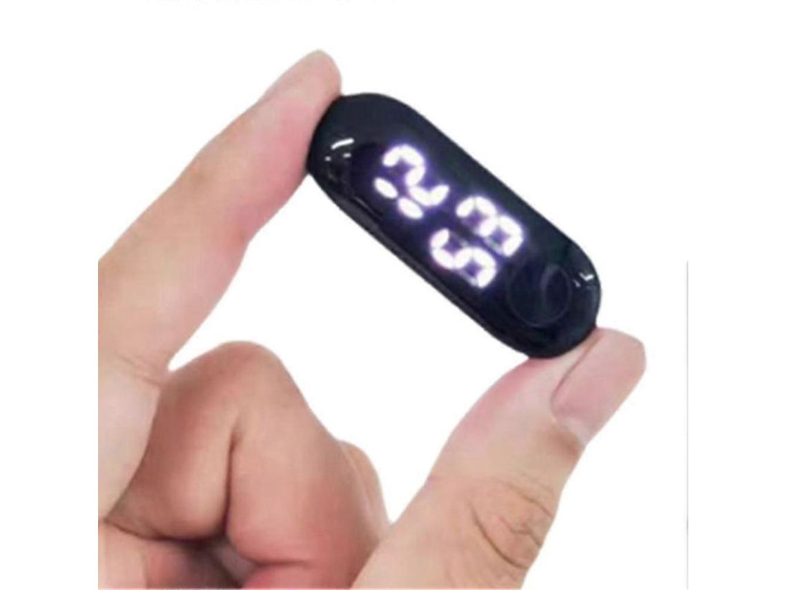 Reloj Portátil Eléctrico Para Coche, 1 Unidad, Con Diseño Impermeable Y Pantalla Clara Para Actividades Al Aire Libre Y Deportes.