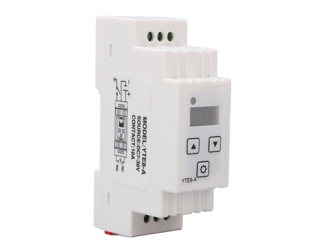 Omni-relé De Retardo Apagado Precisión Alta Función Única Montaje Rail 35mm Dc 7‑30v