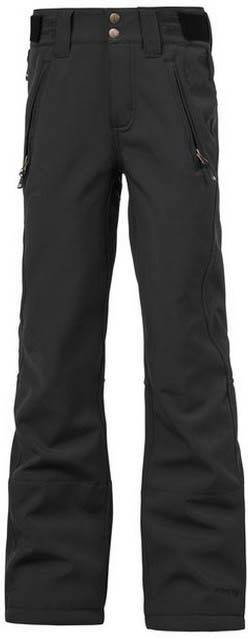 Protest Lole Pantalones de esquí niñas para hombre softshell negro 128
