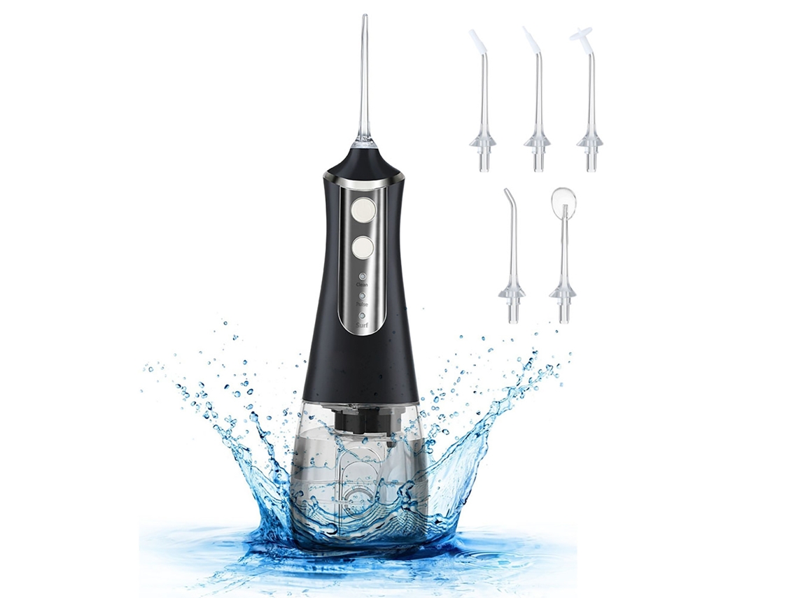 Irrigador Bucal Portatil Flosser Usb Recargable 350 Ml Ipx6 SIURN