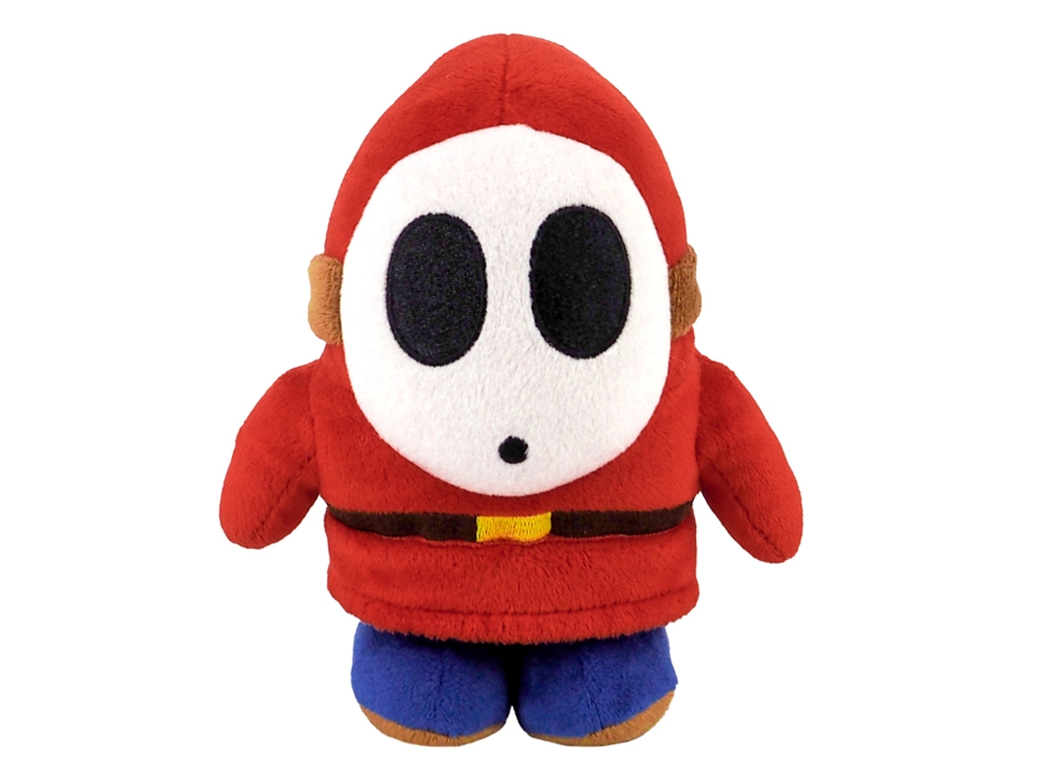 TOGETHER Super Mario Shy Guy Peluche de tacto suave de 17 cm Rojo
