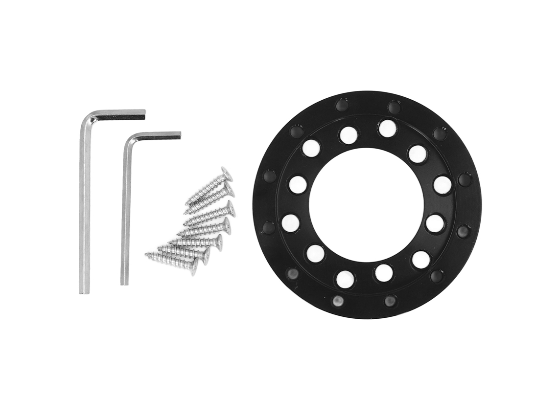 Adaptador De Volante De Aleación Negra Para Logitech G25 G27, Accesorio Para Juegos De Coche, 70 Mm.