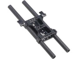 Placa De Liberación Rápida Con Dos Orificios De 15 Mm, Apta Para Diversos Soportes De Dispositivos.
