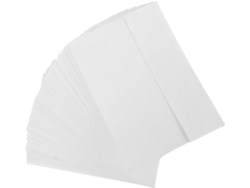 80 Sobres Blancos Autoadhesivos, Pequeños Y Plegables Para Tarjetas De Felicitación Hechas A Mano.