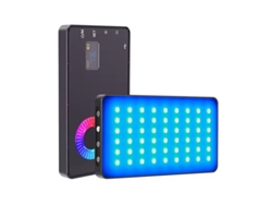 Luz LED RGB para cámara Eifson con CRI 95, 2500 y 9000 K, lámpara de panel regulable