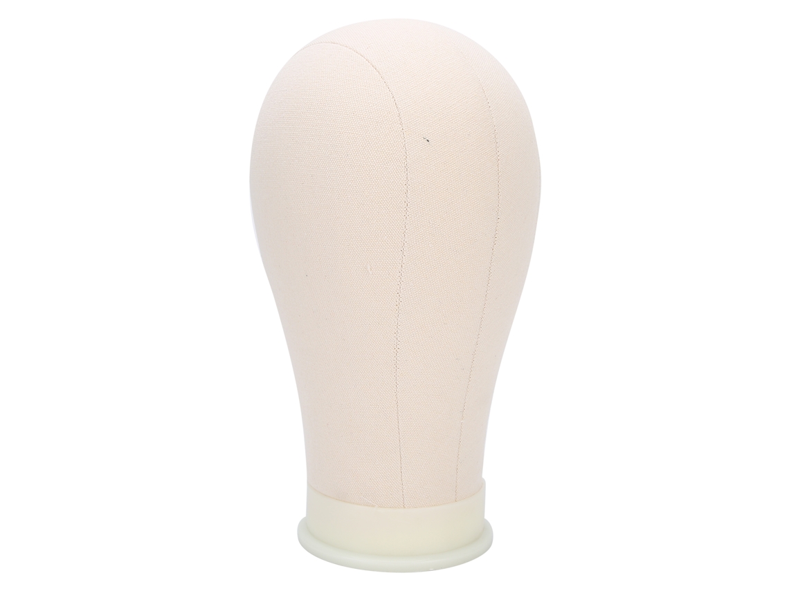 Cabeza De Muñeca De Lona De 22 Pulgadas Para Pelucas, Ideal Para Peinados Profesionales Y Exhibición.