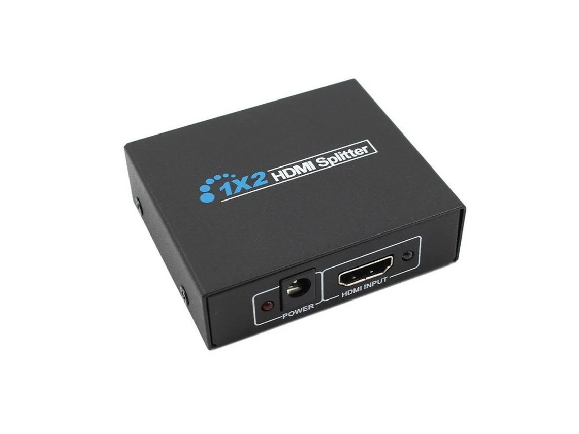 Adaptador divisor HDMI 1 en 2, salida 1080p Yizhood Xwd 07 Negro