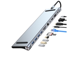 Adaptador ELORY USB-C a HDMI 4K con audio