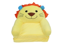 Sofá infantil plegable (cómodo, con un bonito diseño de dibujos animados)