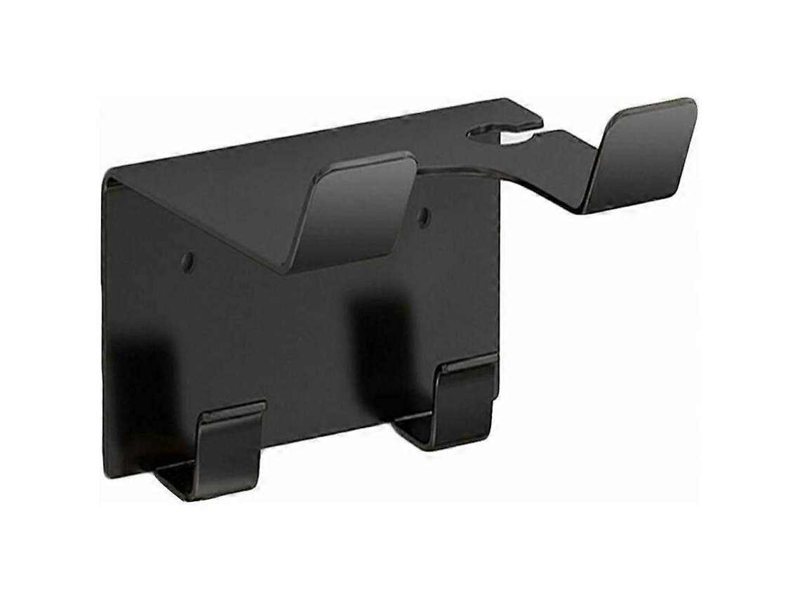 Soporte para secador de pelo, organizador de pelo para montaje en pared (no requiere taladrar), compatible con la mayoría de los secadores de pelo GOKOCO.