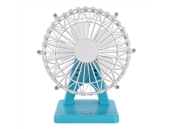 Ventilador repelente de mosquitos con USB e interruptor táctil (azul) EOOCOO (Repelente de mosquitos con interruptor táctil)