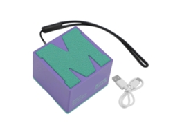 Altavoz inalámbrico Bluetooth 5.4 en miniatura Yunzii, resistente al agua IP54, 6 horas de reproducción con reducción de ruido y cable