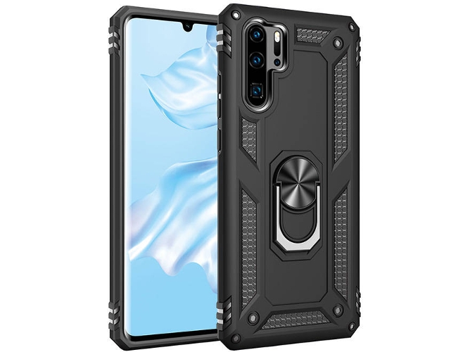 Carcasa Huawei Mate 20 Soporte Negro
