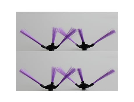 4 unids/lote Robot aspirador Cepillo Lateral para Panda X700 repuestos de aspiradora robótica Accesorios