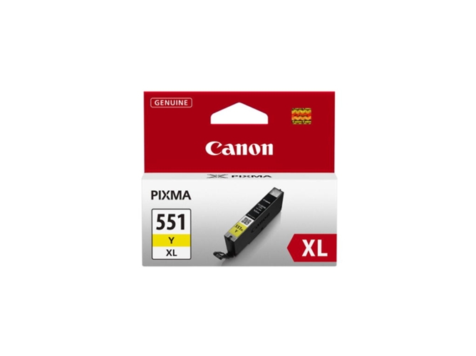 Cartucho de tinta Original CANON CLI-551XL Amarillo