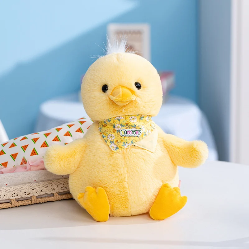 (estilo 2, 35 Cm) Lindo Peluche De Pato Amarillo Para Niños, Adorable Muñeco De Pato