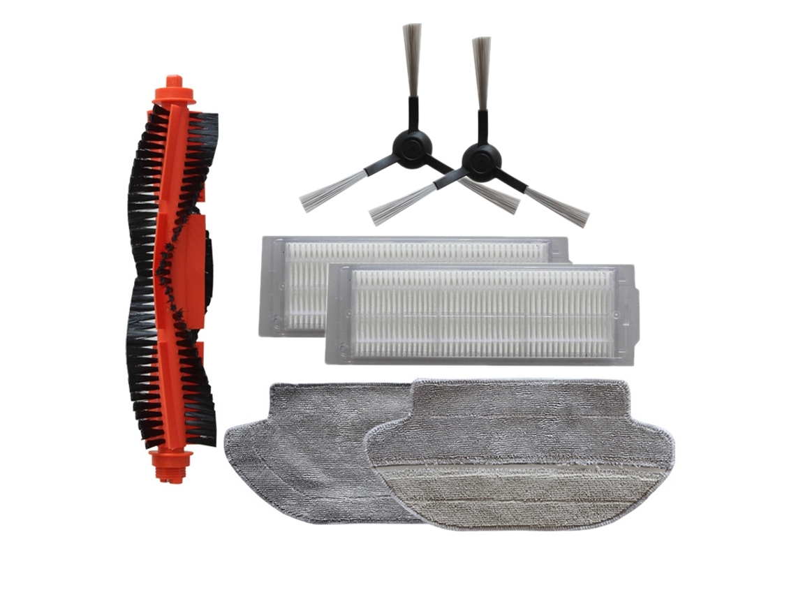 Ad-7 piezas para Mijia Styj02Ym Stytj02Ym Viomi V2 filtro piezas de Robot accesorios, cepillo lateral fregona trapos cepillos principales filtro Hepa