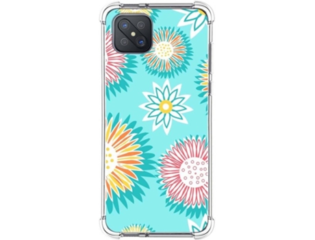 Carcasa Oppo Reno 4Z 5G TUMUNDOSMARTPHONE Dibujos Antigolpes Flores 05 Multicolor