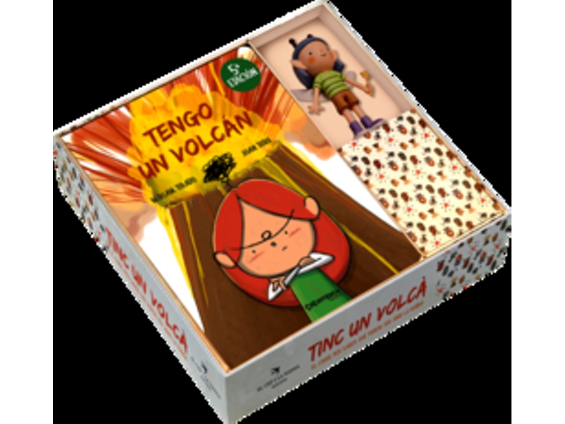 Libro Tengo Un Volcán (Edición Especial Libro + Figura) de Tirado, Míriam, Turu, Joan (Castellano)