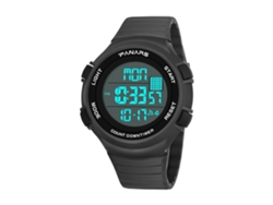 Reloj Deportivo Electrónico Para Hombre Panars Impermeable Luminoso Gris