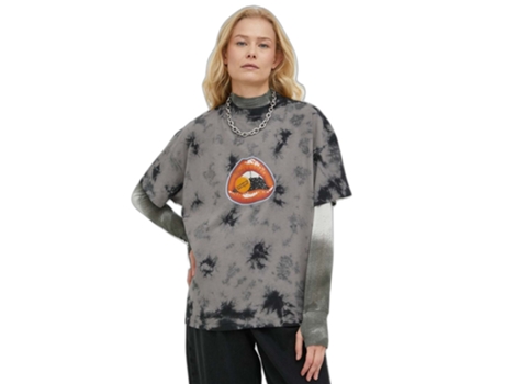 Camiseta para Mujer WRANGLER (XS - Algodón - Negro)