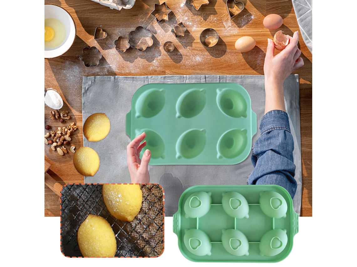 Molde De Silicona Para Pasteles Con Forma De Limón