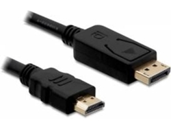 Cable Hdmi A Displayport De 2 Metros, Imagen De Alta Resolución 4k Full Hd Para Portátiles, Televisores, Monitores Y Videojuegos.