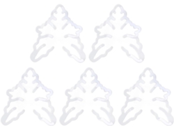 Soporte Para Tallos De Plantas, 5 Piezas, Pinzas De Malla Plástica Para Plantas, Pinza Para Hojas De Monstera
