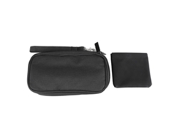 Bolsa De Almacenamiento De Suministros Digitales Negra Con Bolsa Para Auriculares, Accesorios Para Teléfonos Móviles Inteligentes