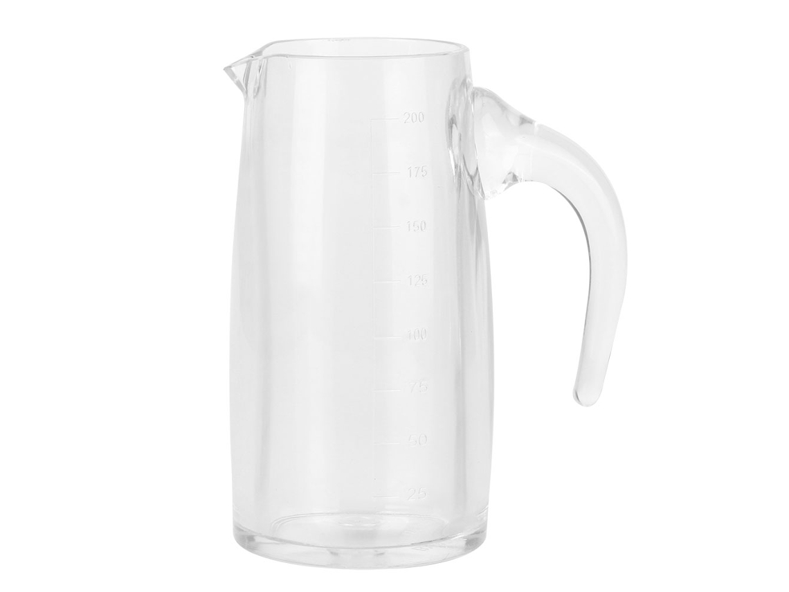 Botella De Jugo Transparente De Acrílico 200ml Para Agua Vino Bebidas Bar Hogar