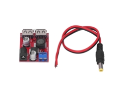 Placa De Circuito Controlador Solar, Estabilizador De Voltaje De 6v-30v A Cargador De Batería Usb De 5v