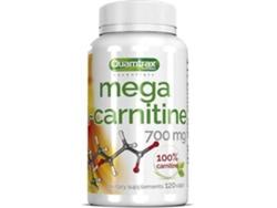 Complemento Alimentar QUAMTRAX NUTRITION Mega L-Carnitina (120 cápsulas de 700mg)