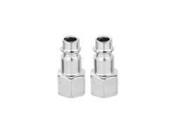 Juego de 2 conectores rápidos Wadflow, tipo europeo, rosca de 1/4".