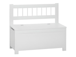 Atmosphera Banco de Juegos Infantil 2 en 1 de Madera Mdf Blanco ATMOSPHERA FOR KIDS