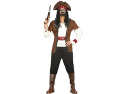 Disfraz de Hombre DISFRAZZES Pirata Caribe (Talla: XL)