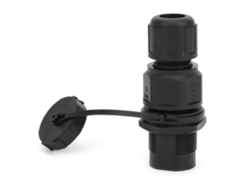 2026velora-conector Ethernet Rj45 Adaptador Acoplador 8 Pines Impermeable Ip67 Exterior Negro
