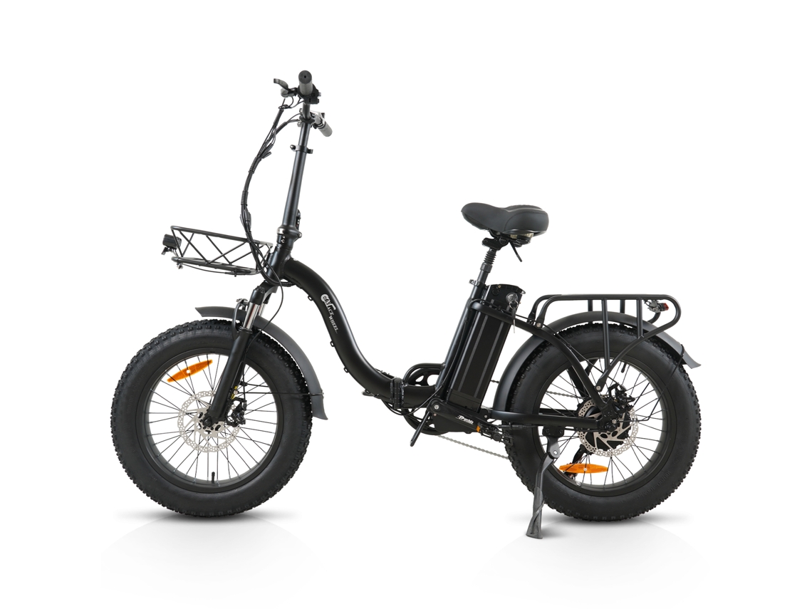 Bicicleta Eléctrica 20" Neumáticos Anchos 48v 18ah 950w 42km/h Autonomía 55km