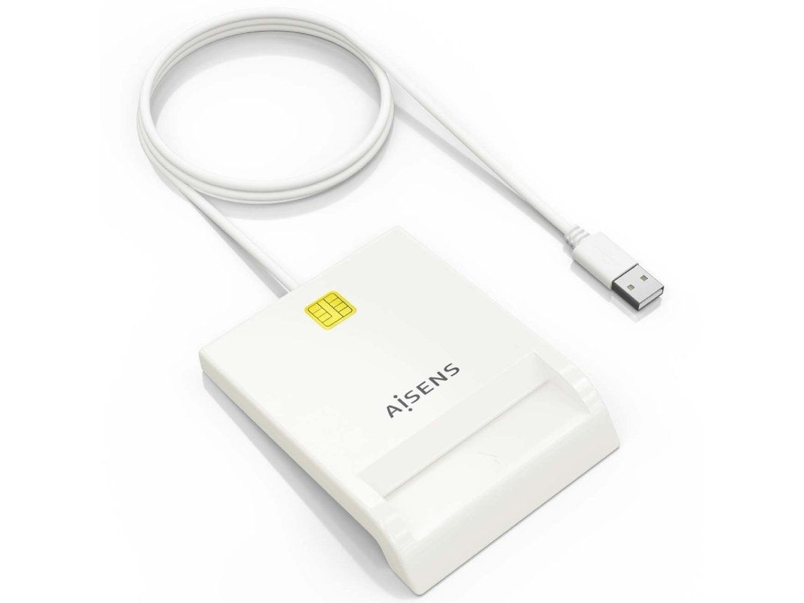 Lector de Dni Y Tarjetas AISENS Ascr-Sn07-W/ Blanco