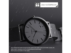 Reloj Analógico Skmei 1530 Para Mujer, Elegante, Con Indicador De Fecha, Brazalete De Acero Inoxidable Y Resistencia Al Agua De 30 Metros.